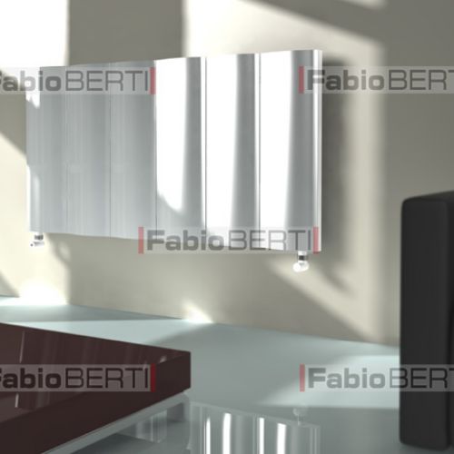 illustrazione fotorealistica radiatori d'arredo