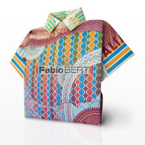 gestaltung eines Banknotenhemdes