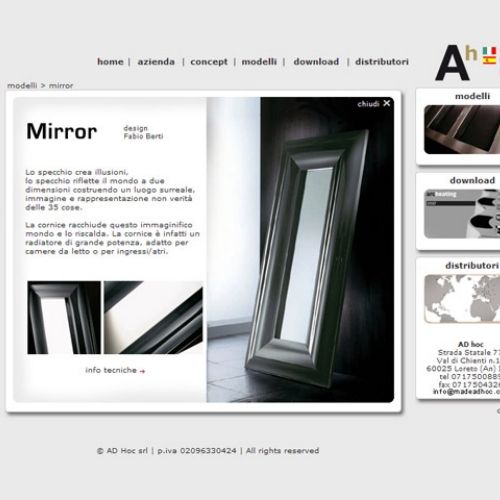 azienda di radiatori di arredo