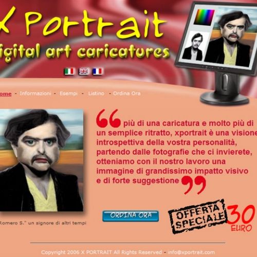 xportrait - digital art caricatures