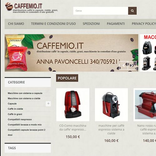 caffemio online coffee shop