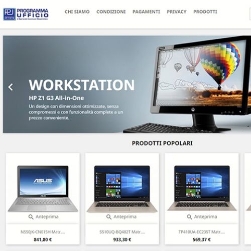 programma ufficio online techno store
