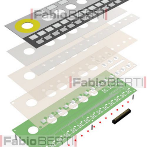 illustration du clavier esposo 3d