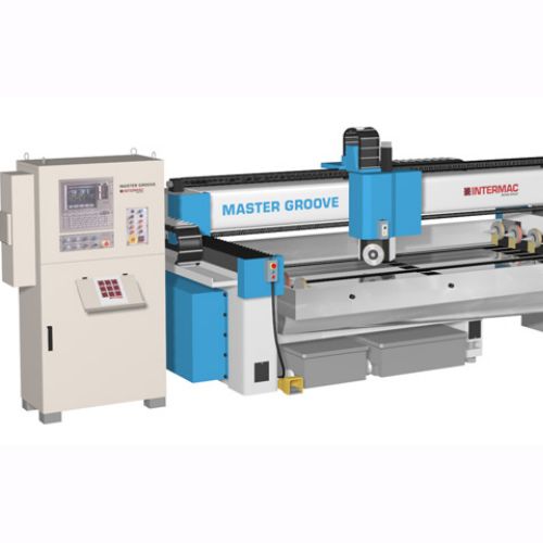 illustration machine industrielle de traitement du verre